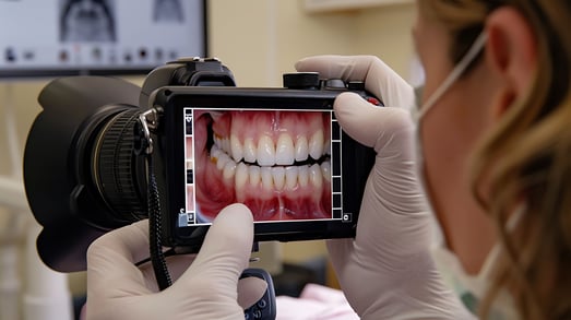 dentist-using-digital-camera-take-photos-patients-teeth